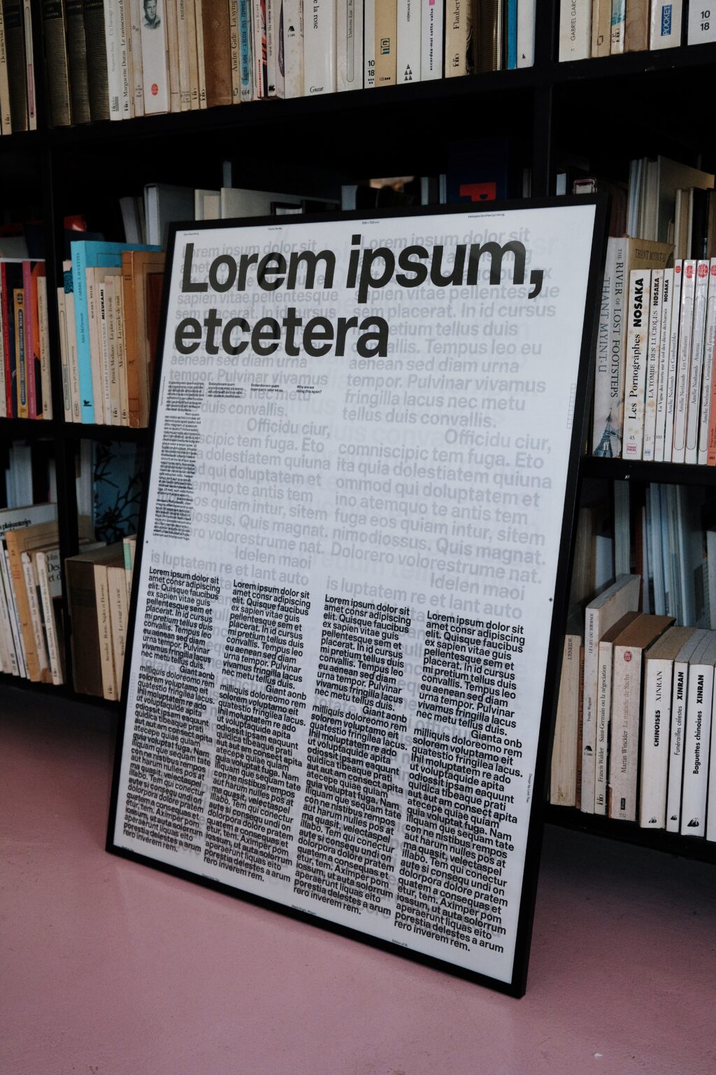 Poster: Lorem Ipsum Etcetera